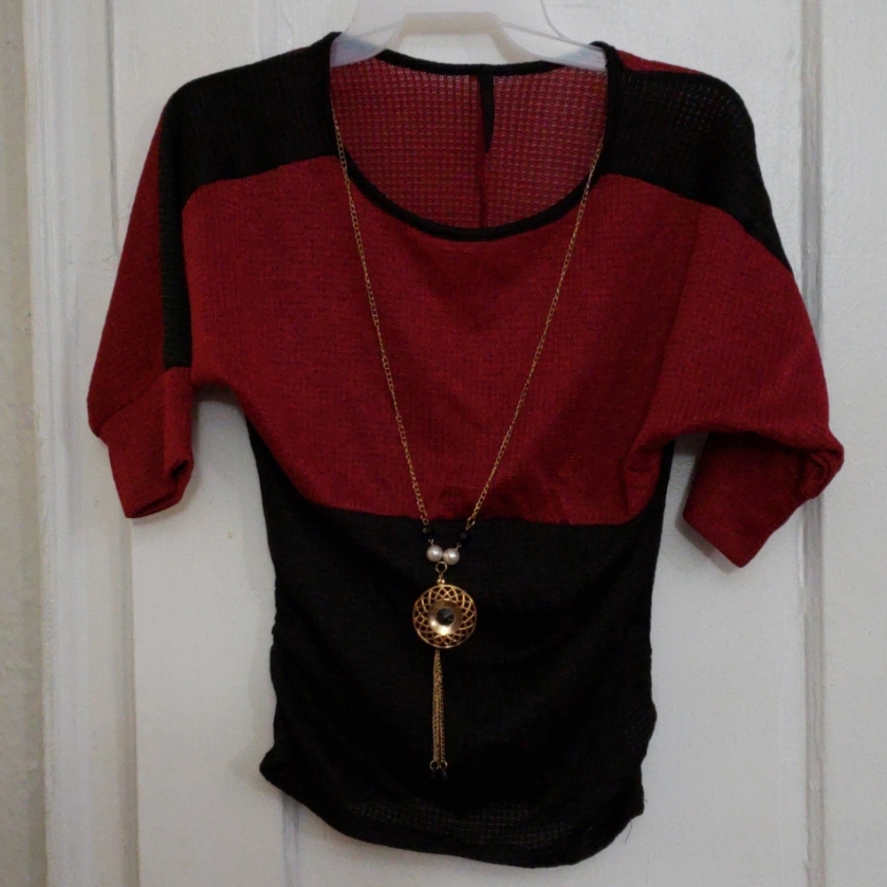 Burgundy Top